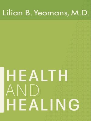 cover image of Health and Healing